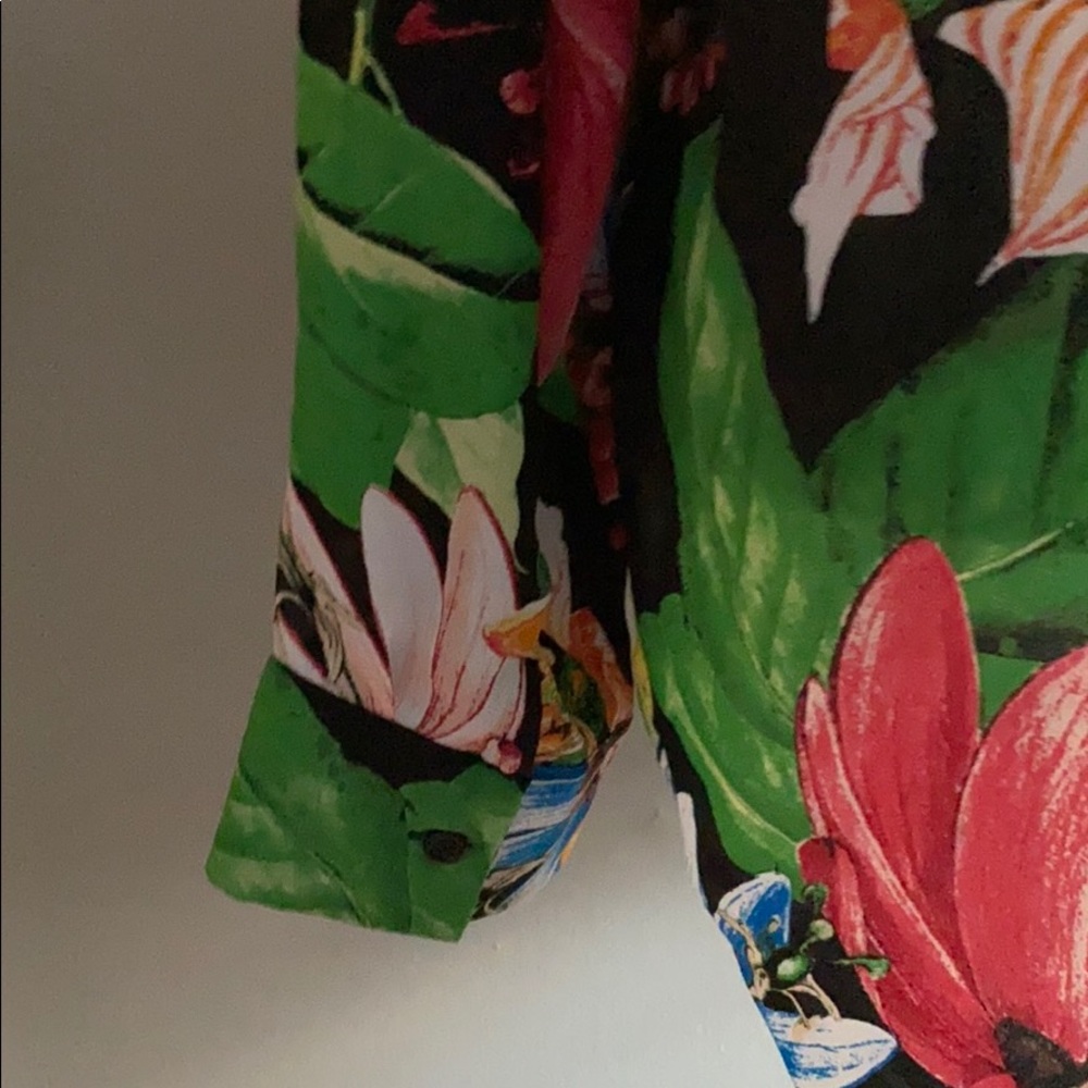 sheer blouse xl euc worn once - Picture 3 of 6